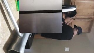 Pocahotass Gets Bent Over Kitchen Oven With Huge Tits And High Heels, White Dude so excite!!!!!!!!!!