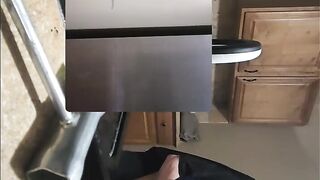 Pocahotass Gets Bent Over Kitchen Oven With Huge Tits And High Heels, White Dude so excite!!!!!!!!!!