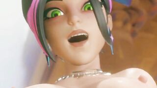 Huntress Helsie Riding - Fortnite Hentai 3D FULL HD 60 FPS