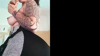 Big ass Latina makes a VERY HOT video call to her stepfather HOT VIDEO-BLOWJOB