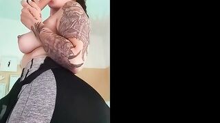 Big ass Latina makes a VERY HOT video call to her stepfather HOT VIDEO-BLOWJOB