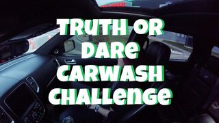 I got a truth or dare to get naked in a public carwash, so I did it!