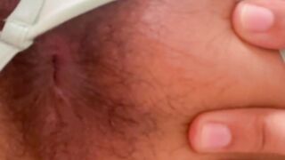 Petite hairy slut squirts and cums in homemade video for her boyfriend