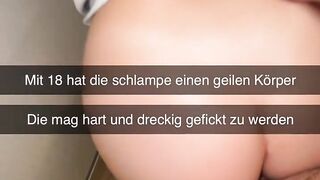 Junge Türkin wird auf Snapchat in öffentlicher Dusche hemmungslos gefickt