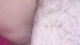 Close up fuck. Moaning orgasm and cum inside.