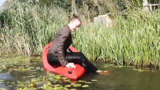 Bath in a Lake