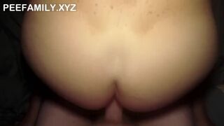 POV Hard Ass Fuck my Stepmom Anal with Creampie