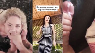 Real Russian Tik Tok. Issue # 2. Cumshot Edition