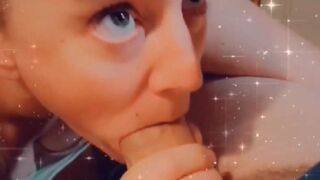 Sexy Eyes Start to Water when she's Throat Fucked