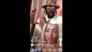 INSTAGRAM MODEL PINKKY_NY AND WIFE TEASES GOLD GAD ON INSTAGRAM LIVE