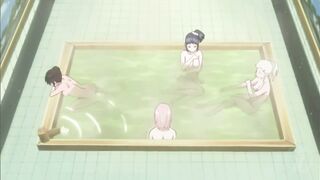 Naruto’s Group goes on a Nude Spa Day (English Dub Version)