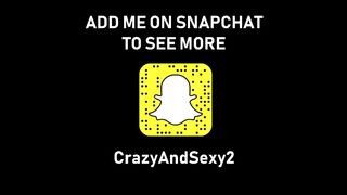 Horny MILF - Blowjob and Anal Doggystyle - Point of View, Snapchat