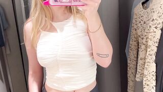 See through Transparent blouses TRy on Haul