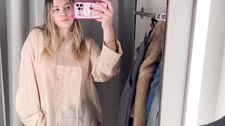 See through Transparent blouses TRy on Haul