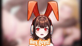 Bunny Vtuber watches Fuyuki Minami by Tosaka Chicken Farm