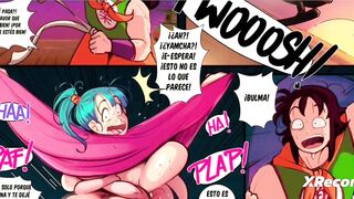 Bulma takes Oolong's piss dbz xxx