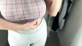 TRY ON HAUL BEFORE SCHOOL (YES..MY BOOBS ARE REAL!)