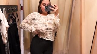 TRY ON HAUL BEFORE SCHOOL (YES..MY BOOBS ARE REAL!)