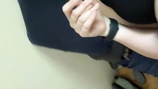 Vibrating Plug and Finger fuck