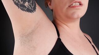 Stepsis Makes You Smell Her Hairy and Smelly Armpits After Workout