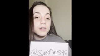 Goddess Sweet Tinks - Verification Video (For Femdom/Findom, Paypigs, Whalesubs, Footslaves, etc)