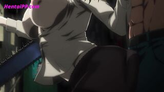 Makima ( Animation ) Fuck Tits * Huge Cum * // UNCENSORED