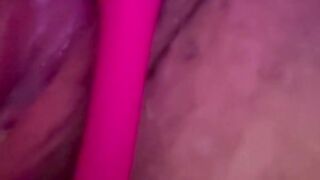 Anal play with a vibrator