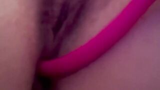 Anal play with a vibrator