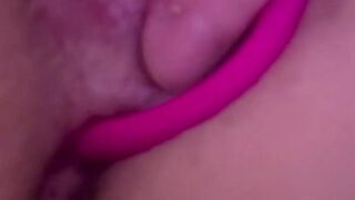 Anal play with a vibrator