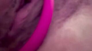 Anal play with a vibrator